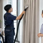 Dịch vụ giặt rèm cửa