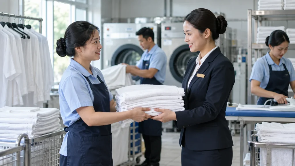 Dịch vụ giặt ủi cho khách sạn
