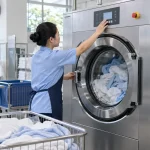 Máy giặt công nghiệp là gì