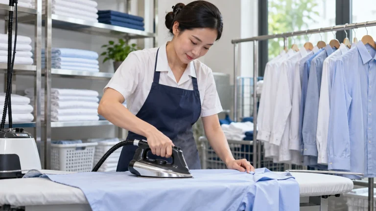 Quy trình giặt ủi chuyên nghiệp gồm những bước nào?