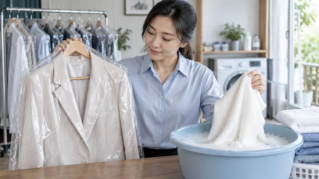 Giặt khô và giặt nước khác nhau thế nào?