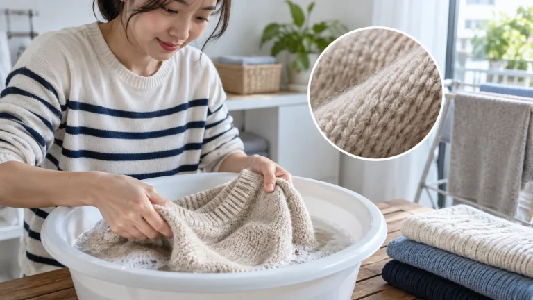 Cách giặt vải len