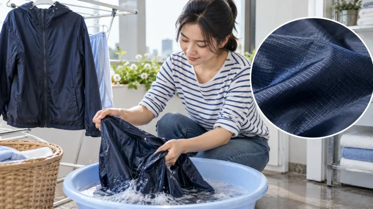 Cách giặt vải nylon