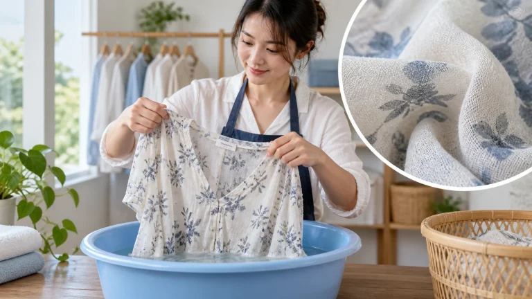 Cách giặt vải rayon