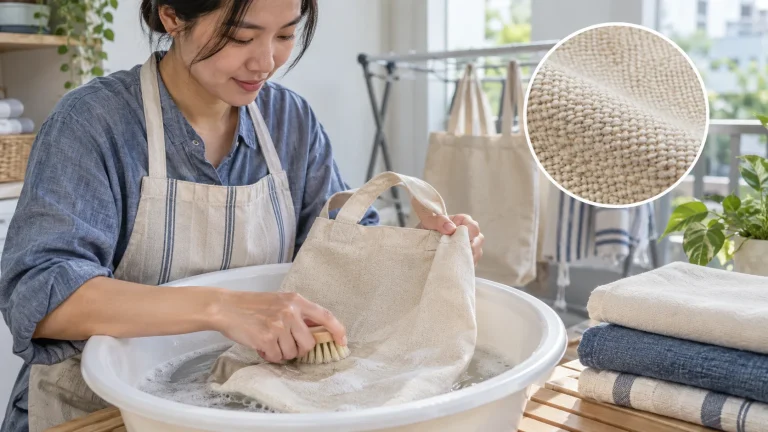 Cách giặt vải canvas